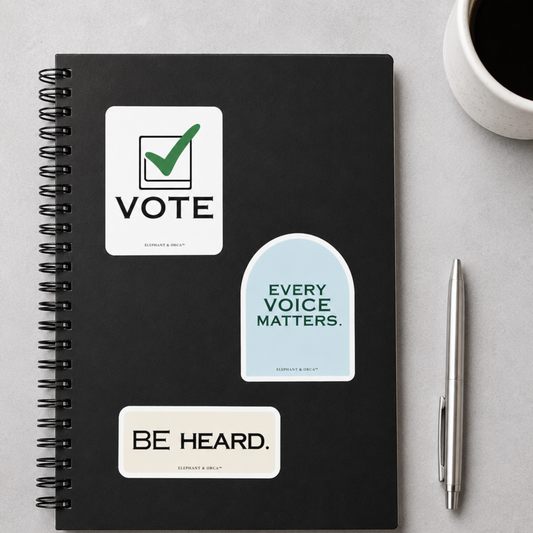 Take Action Vinyl Sticker Pack (Set of 3)