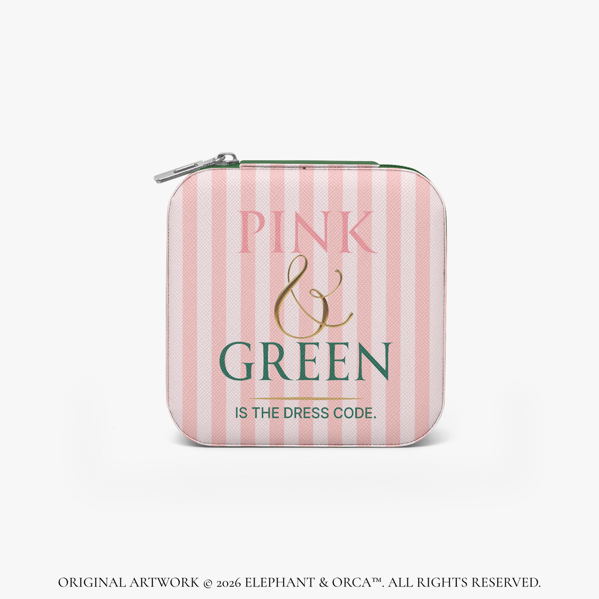 Pink & Green Travel Jewelry Box Group Order | Coordinated Gifts for Women