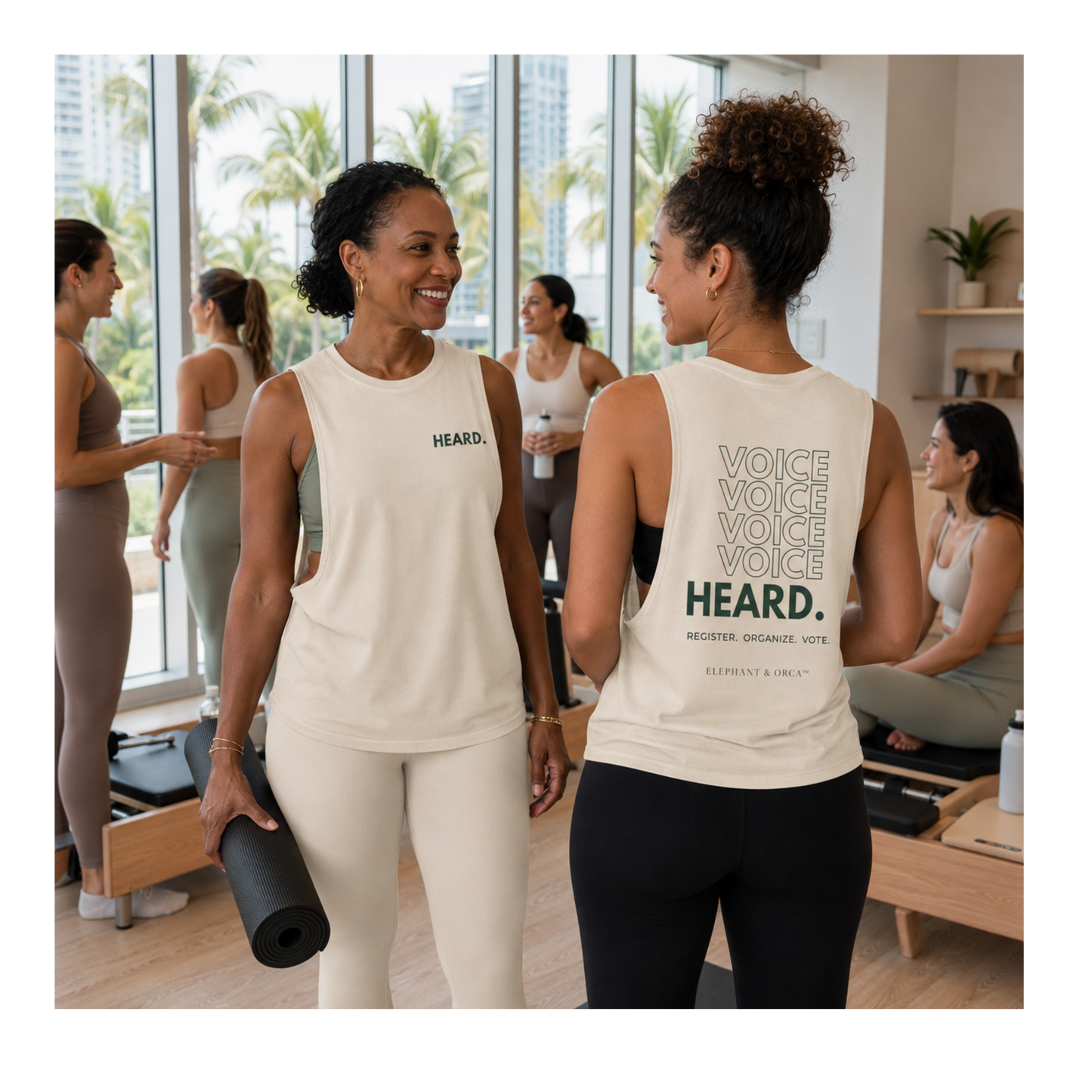 Be Heard. Premium Tank
