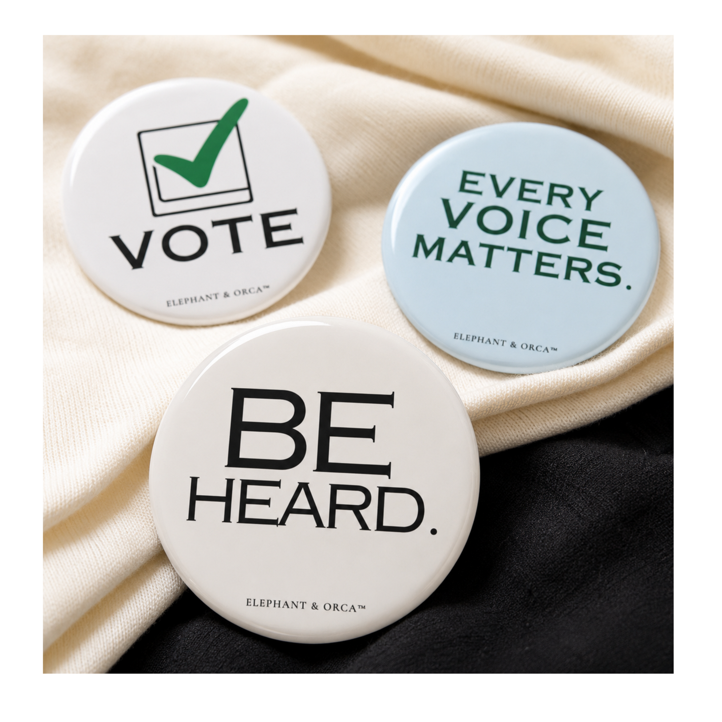 Civic Message Button Set