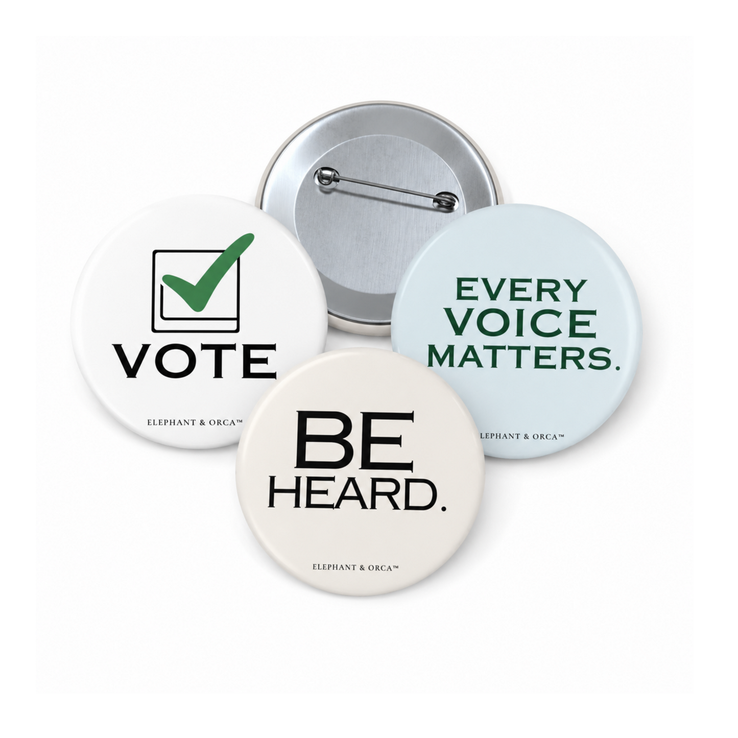 Civic Message Button Set