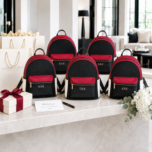 Personalized Mini Backpack Bulk Order | Monogram Group Gifts for Women
