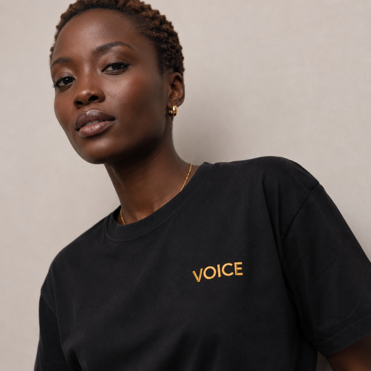 Register. Organize. Vote. Premium Embroidered Tee