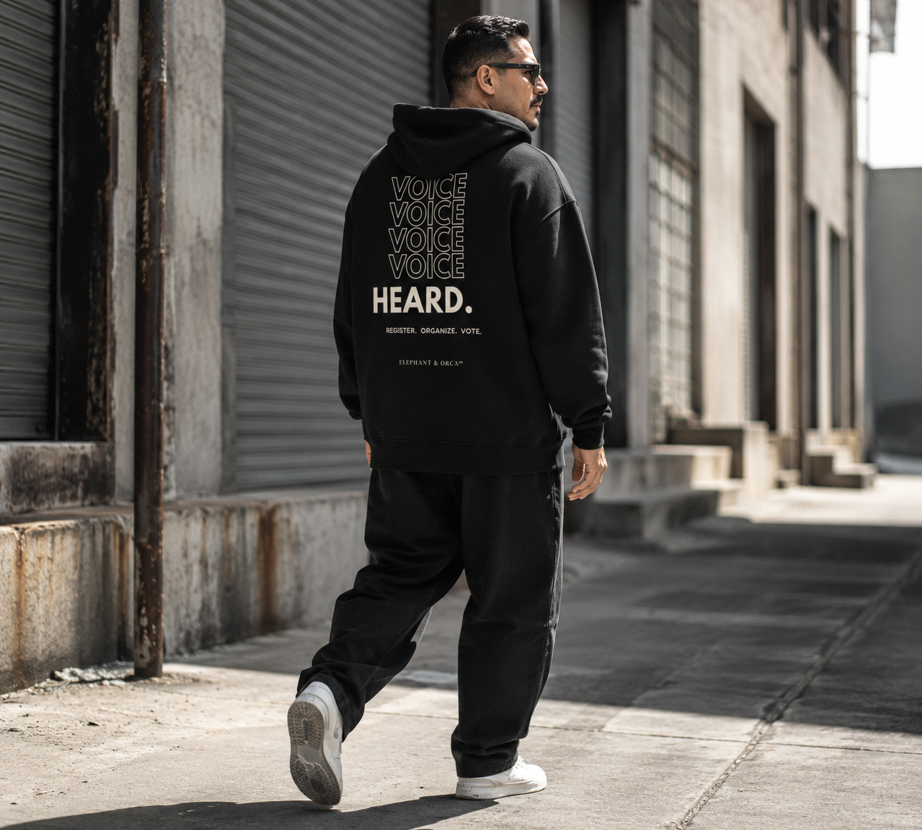 Register. Organize. Vote. Premium Hoodie