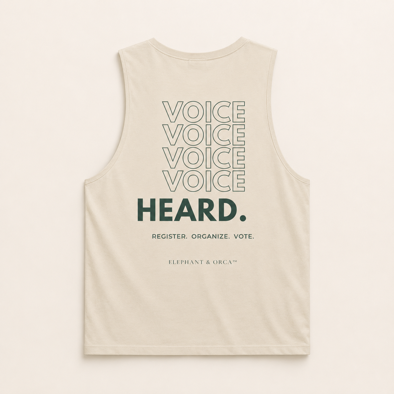 Be Heard. Premium Tank
