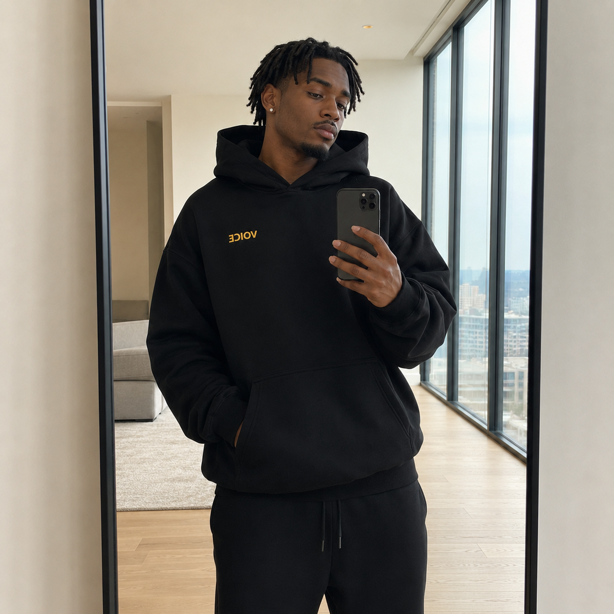 Register. Organize. Vote. Premium Hoodie
