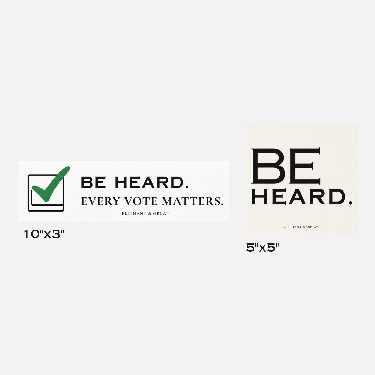 Civic Message Car Magnets